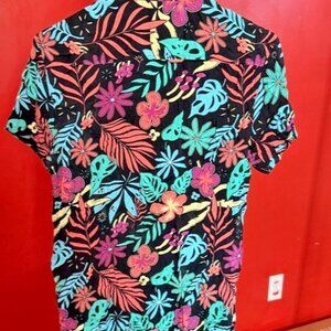 Bluenotes Vibrant Tropical Men's Shirt